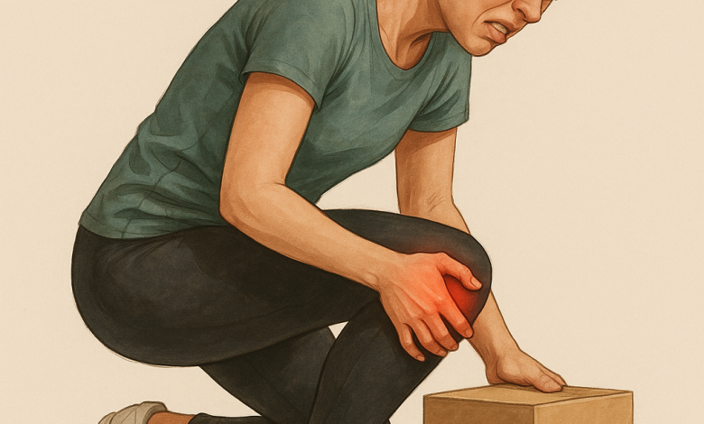 Sente dor no joelho ao agachar Isso não é normal!